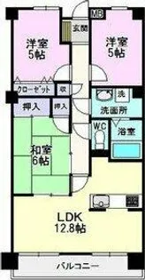 桃山ガーデンヒルズ【2階】の間取り