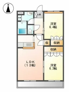 ファイン グランディール【203号室】の間取り