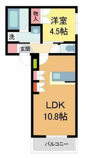 MAISON BONHEUR【3階】の間取り