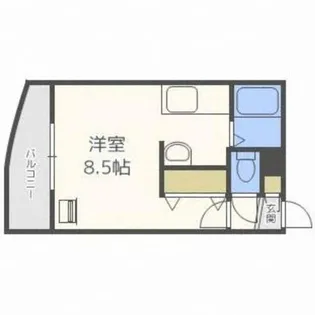 フォレスト裏参道【405号室】の間取り