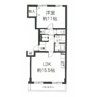 札幌第11トーカンマンション真駒内【3階】の間取り