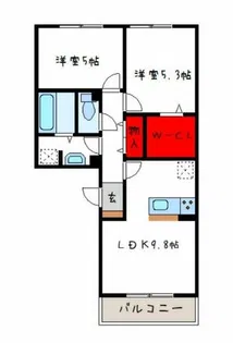 グランドソレイユ【3階】の間取り