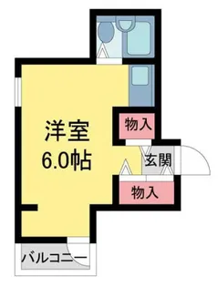 ブレシオンウエスト【212号室】の間取り