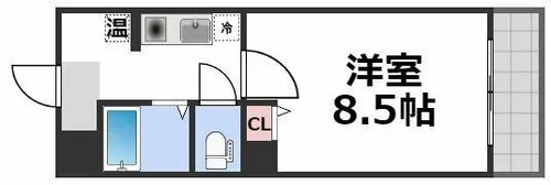 ヴェローナⅠ【6階】の間取り