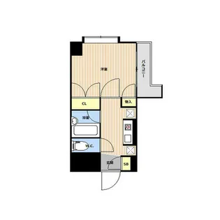 フォルム九大前Ⅱ【2階】の間取り