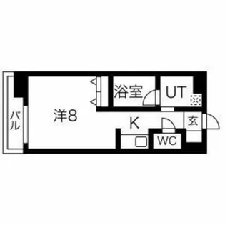 エムティースクエア吉塚駅前【207号室】の間取り