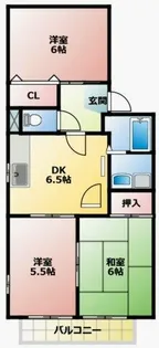 ジョヴィアル【2階】の間取り