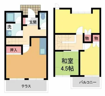 甲南ガーデニア【C号室】の間取り