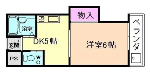 メゾン福山【3階】の間取り