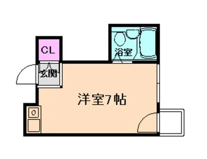 グローバル箕面【3階】の間取り