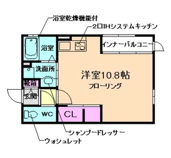 メープルヒル【1階】の間取り