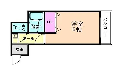 トヨノ第5マンション【210号室】の間取り
