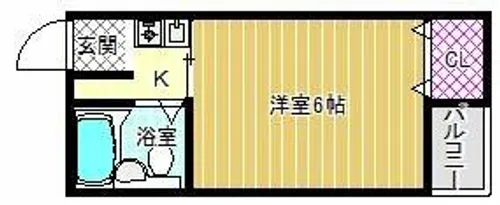 ウィステリア【4階】の間取り