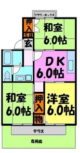 シャルマンコートA棟【102号室】の間取り