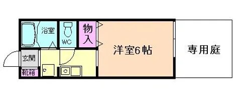 ルミエール【101号室】の間取り