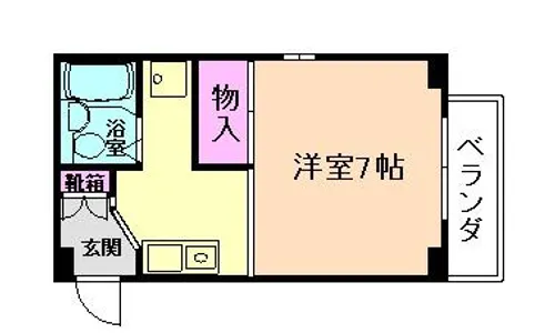佐藤ビル【4階】の間取り