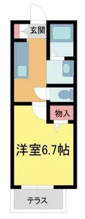 ディアス三条【106号室】の間取り