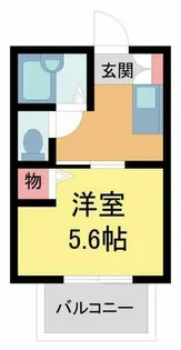 ラフォーレ御影【203号室】の間取り