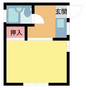 フレグランス西岡本【1階】の間取り