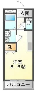 Hale Kadoma【4階】の間取り