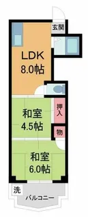 新和コーポ【3階】の間取り