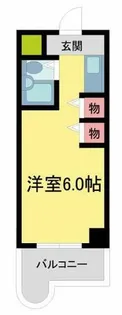 シティクレスト石橋【3階】の間取り