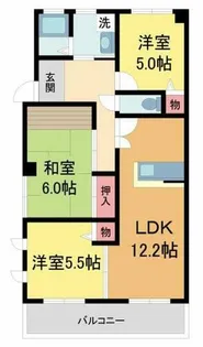 ロイヤルアリスト【1階】の間取り