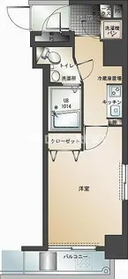 エンクレスト博多駅前【4階】の間取り