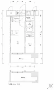 エンクレスト博多駅南FIT【2階】の間取り