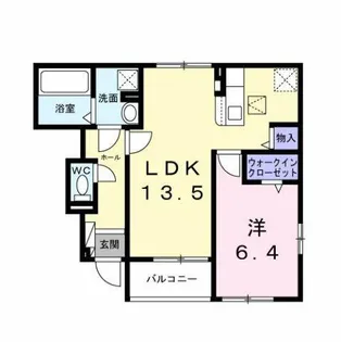サンセールⅧ【1階】の間取り