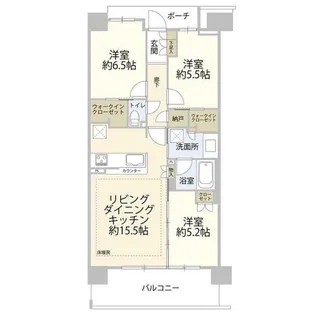 メガシティテラス(0005729)【9階】の間取り