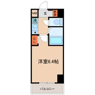 ワコーレ新神戸ステージ【7階】の間取り