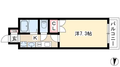 ルーチェ栄【920号室】の間取り