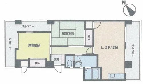 渡邊ビル【4階】の間取り