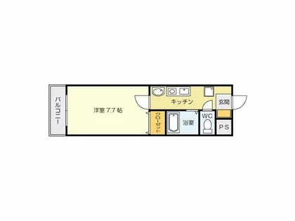 メグミハウス【3階】の間取り