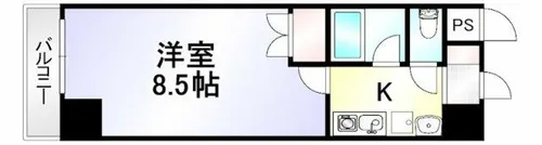 エンゼルコート清水【4階】の間取り