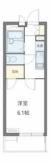 レオパレス星&ナミ K11【2階】の間取り
