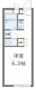 レオパレス志徳【1階】の間取り