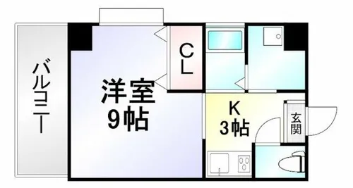 CoCoメゾン【2階】の間取り