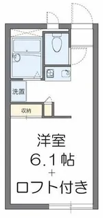 レオパレスブルーリバー【1階】の間取り