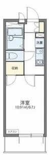 レオパレスKAZU【3階】の間取り