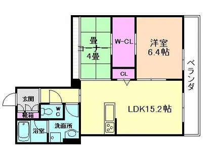 Belle Felicia【2階】の間取り