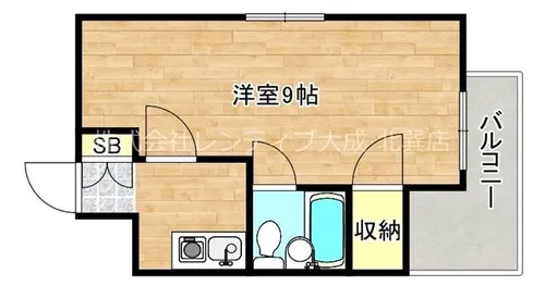 セゾンコトブキ【7階】の間取り