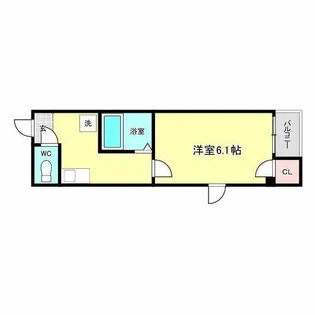 プレール新町【301号室】の間取り
