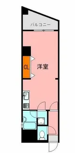 ピュアドームエレガンテ平尾【5階】の間取り