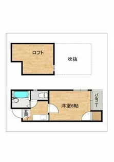 ピュアコート高宮【2階】の間取り