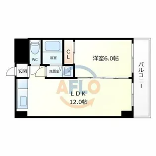 ラベリテ21【503号室】の間取り