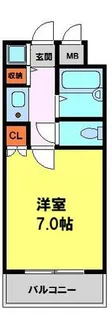 プラザイマイ【3階】の間取り