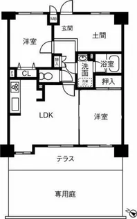 ライオンズマンション稲沢【103号室】の間取り