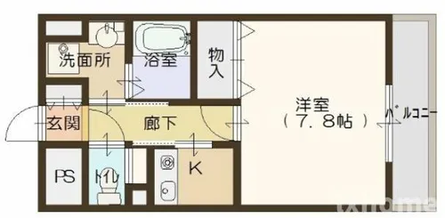 グラヴィール【5階】の間取り